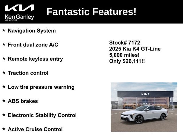 2025 Kia K4 GT-Line
