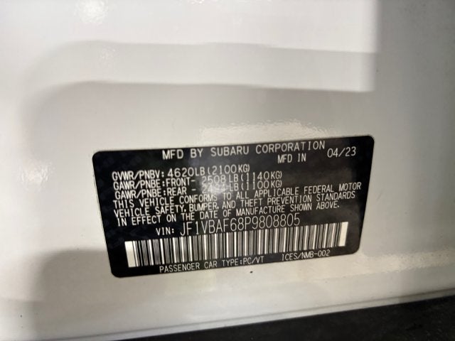 2023 Subaru WRX Premium