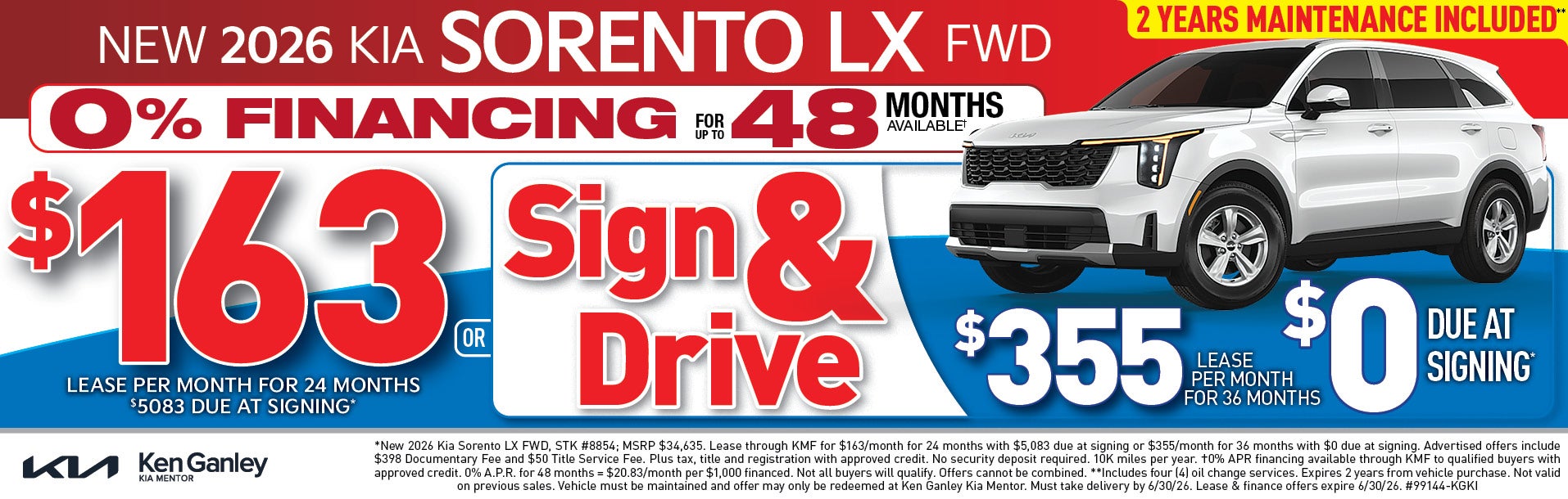 Sorento Lease