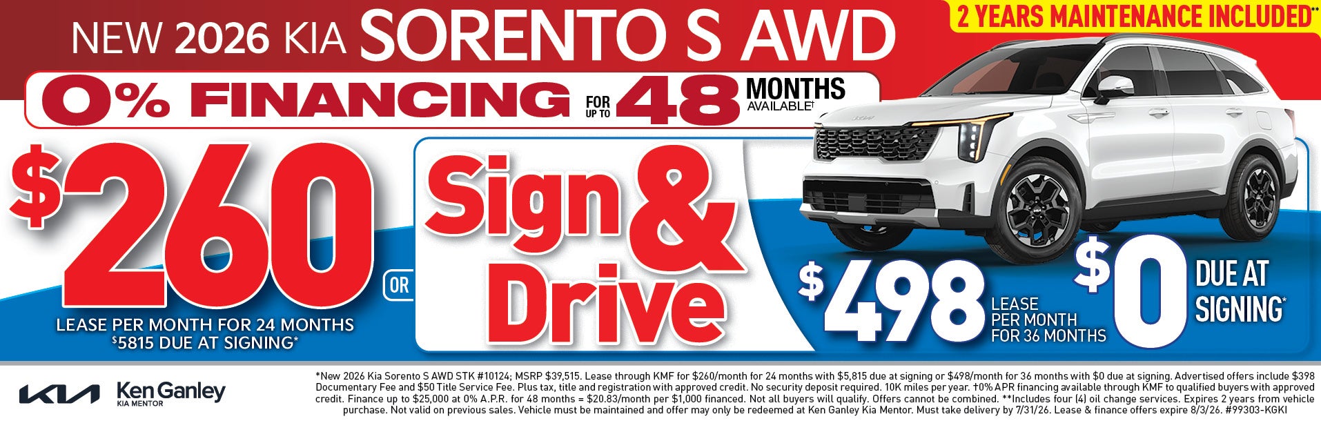 Sorento Lease