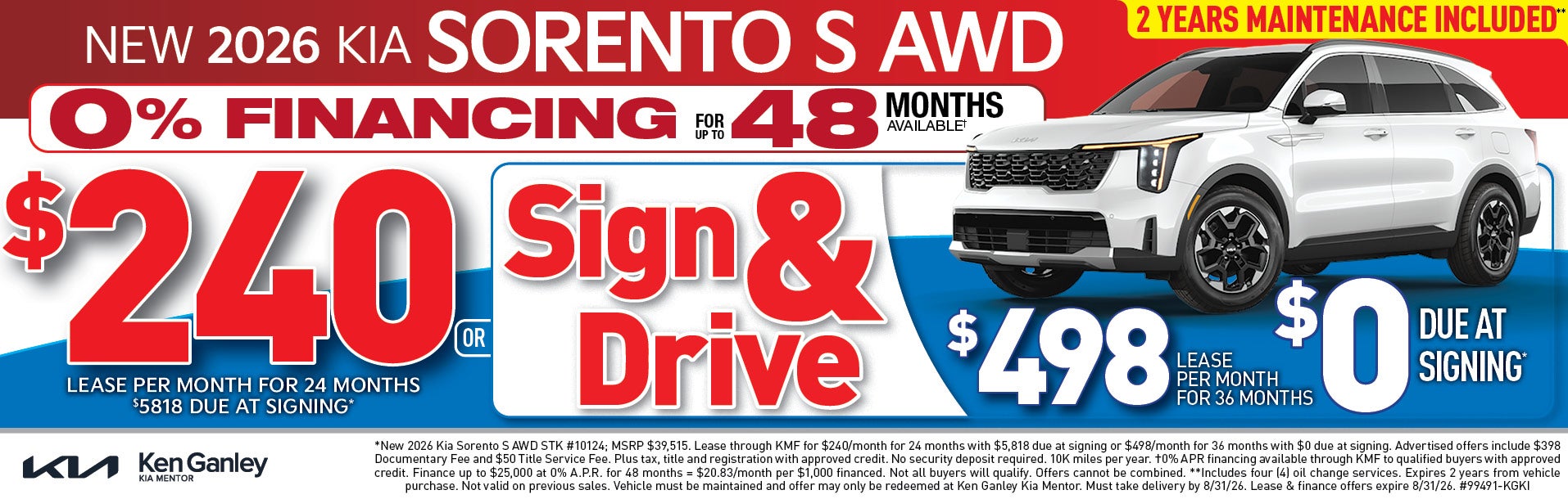 Sorento Lease
