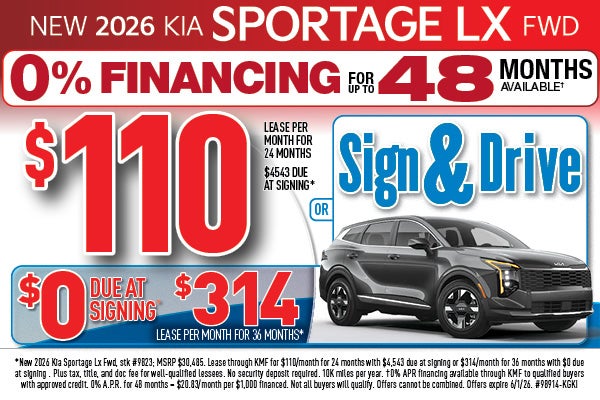New 2026 Kia Sportage LX FWD